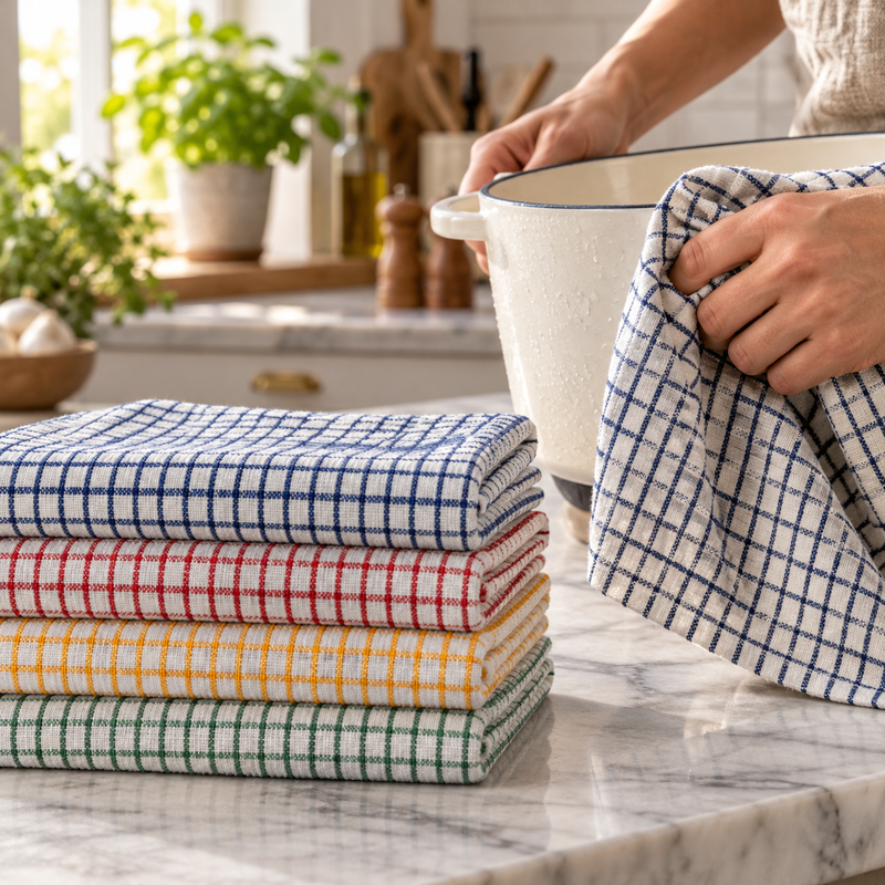 LUXURY KITCHEN TOWEL LUX HEAVY - PACK OF 12 PCS