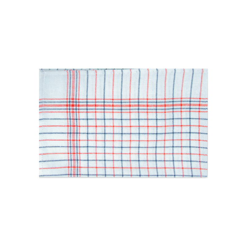 KITCHEN TOWEL BLOCK CHECK - PACK OF 12 PCS