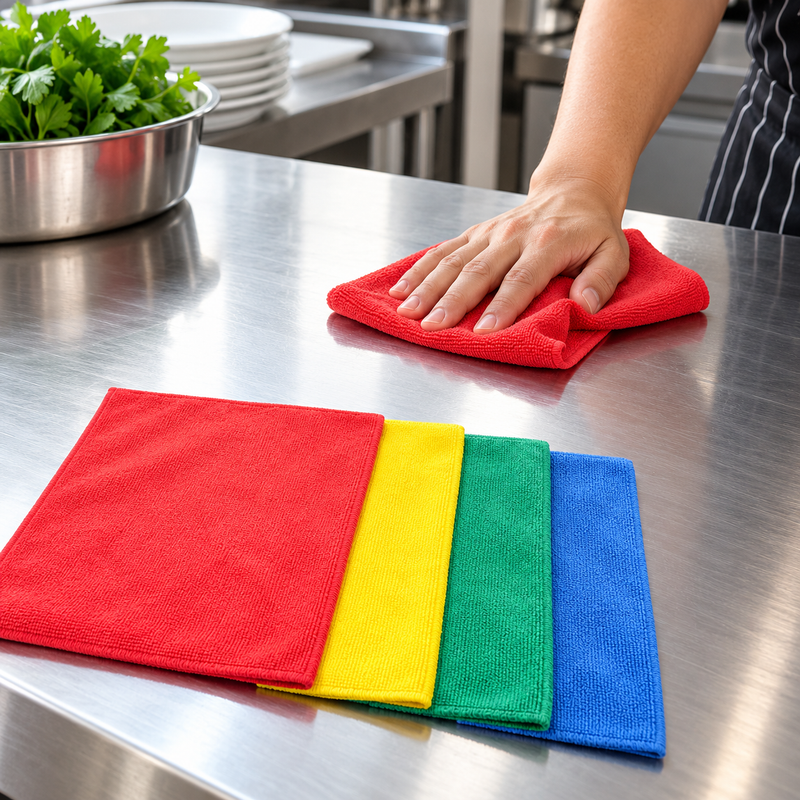 MICROFIBRE CLOTH CLEANING - PACK OF 10 PCS
