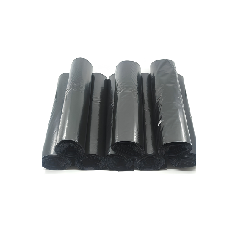JENSAL BLACK REFUSE SACKS – HEAVY DUTY (8 ROLLS x 25 SACKS)
