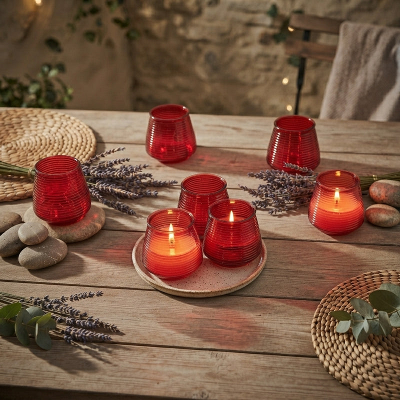 LOW BOY GLASS CANDLE