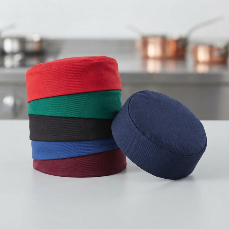CHEF SKULL CAPS - PACK OF 5