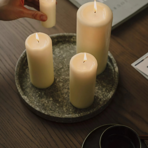 Pillar candles 