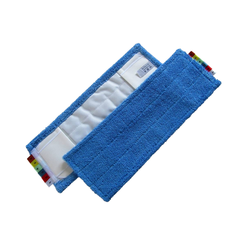 MICROFIBRE MOP WITH VELCRO - PACK OF 10