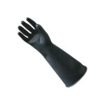 Rubber Gloves Black H/D-0